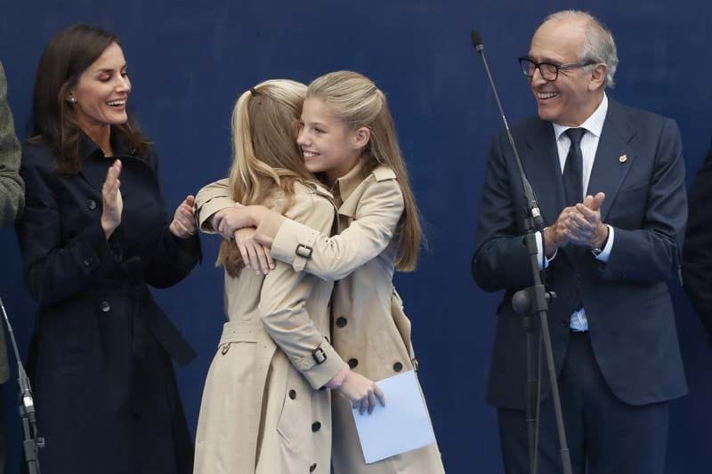 Princesa Leonor e Infanta Sofía