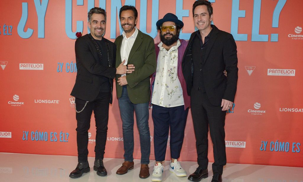 Omar Chaparro, Eugenio Derbez, Mauricio Barrientos y Mauricio Ochmann