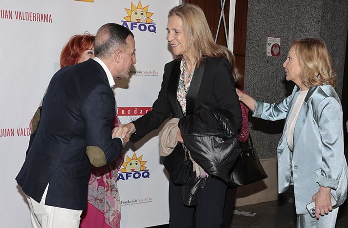 La infanta Elena en el concierto de Juan Valderrama en Madrid