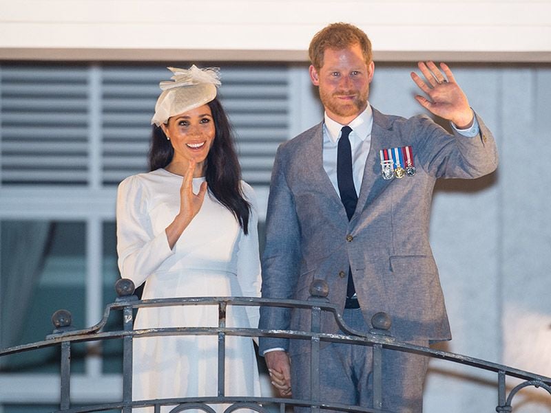 Meghan Markle y el príncipe Harry