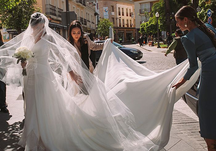 vestido novia Marcela Mansergas