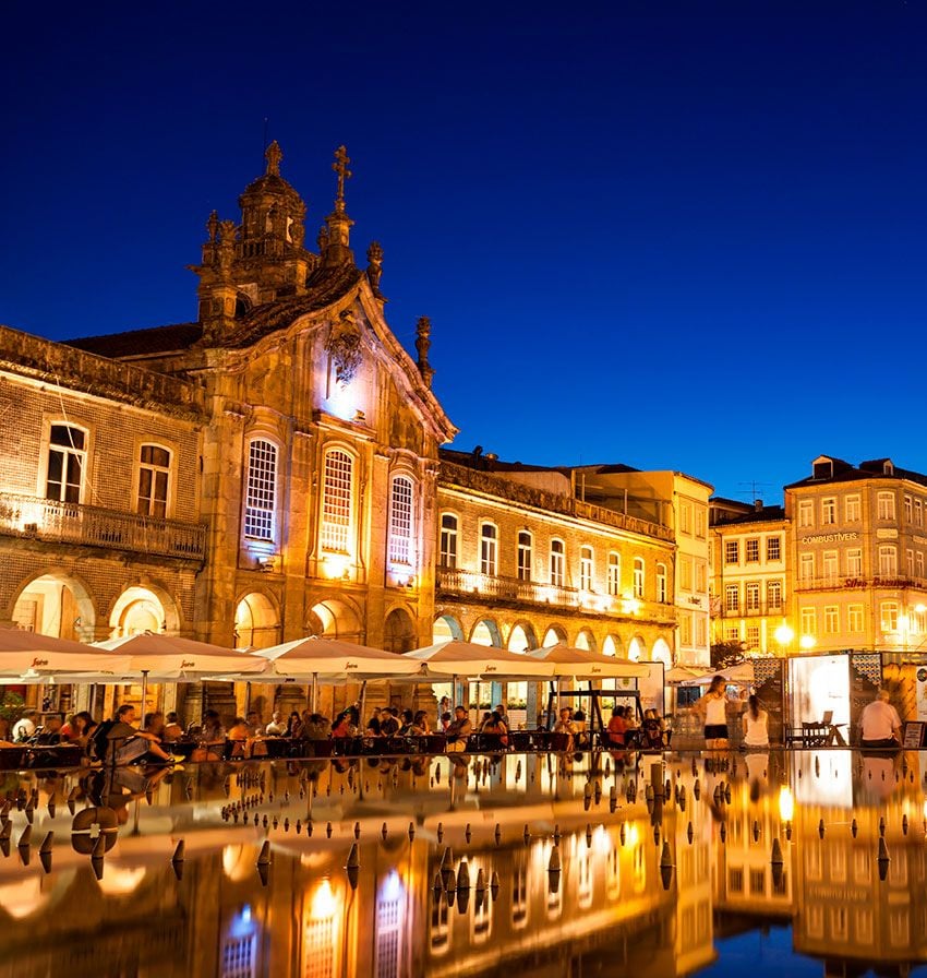 Braga, Portugal, plaza de la República