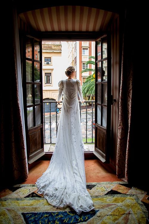 vestido novia ines martin alcalde