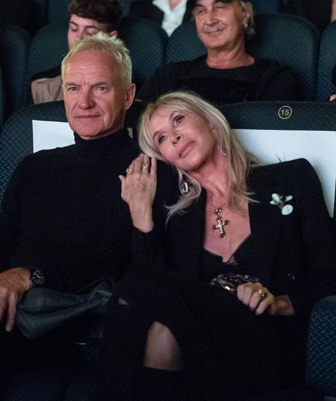 Sting junto a su mujer Trudie Styler.