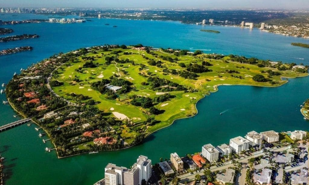 ivanka trump and husband jared kushner bought a 1 4 acre lot of land on indian creek island in miami 