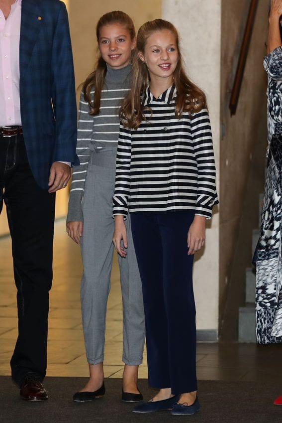 Los Reyes, la princesa Leonor y la infanta Sofía en los Premios Princesa de Girona