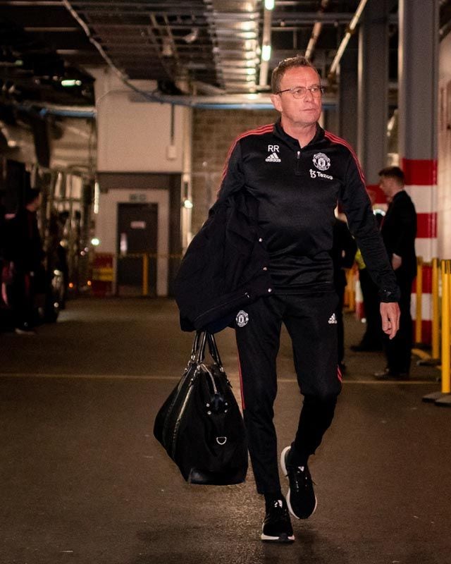  Ralf Rangnick, entrenador del Manchester