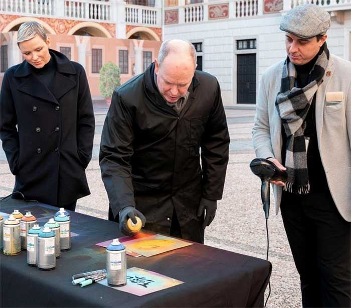 Alberto y Charlene de Mónaco