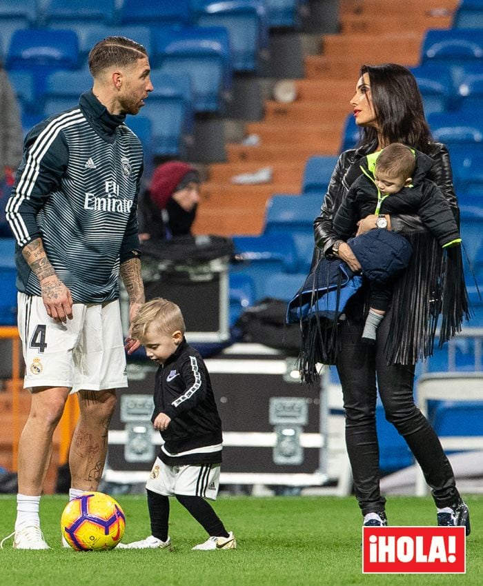 Sergio Ramos y Pilar Rubio