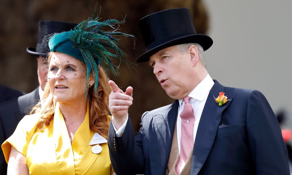 Sarah Ferguson y el príncipe Andrés