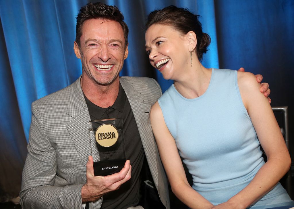 Hugh Jackman y Sutton Foster