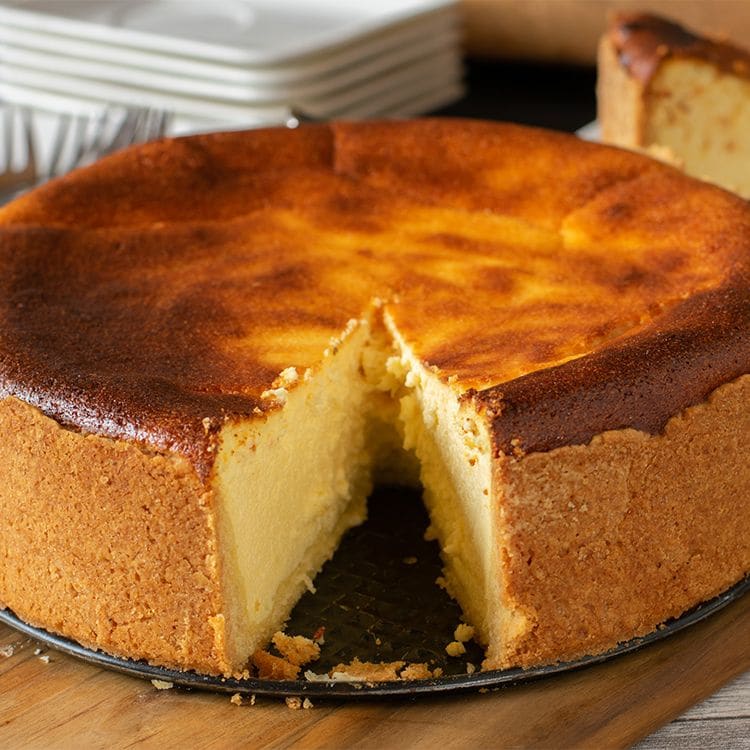 'Kasëkuchen' recién sacada del horno