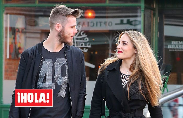 Edurne y David de Gea