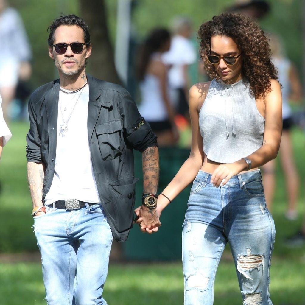 marc anthony and girlfriend