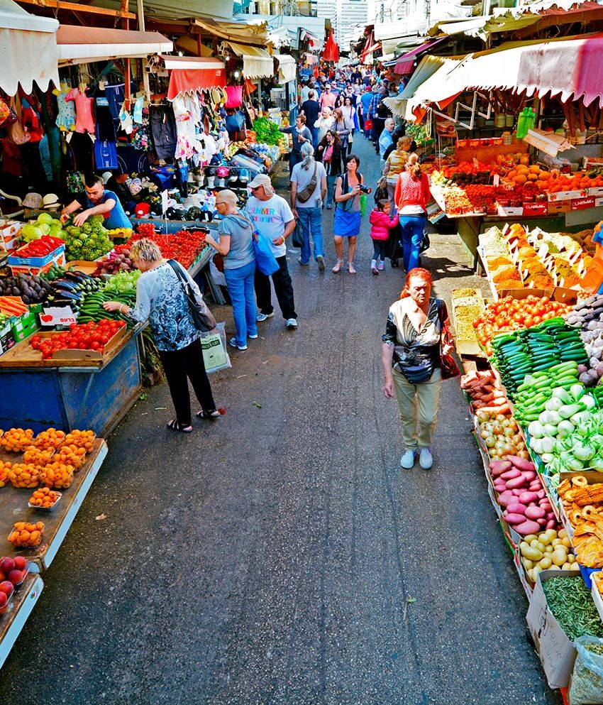 Mercado Carmel de Tel Aviv