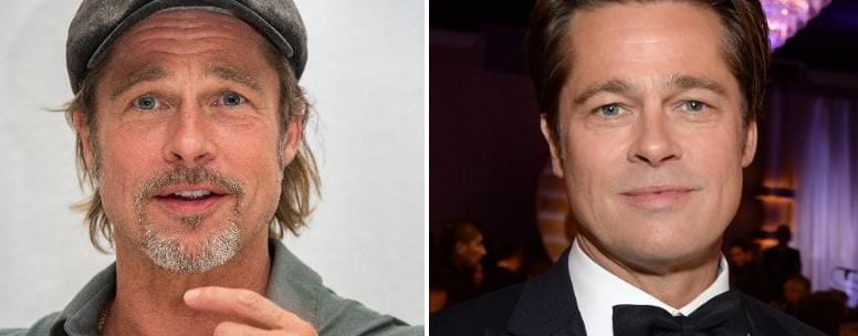 brad pitt con barba sin barba 12 a