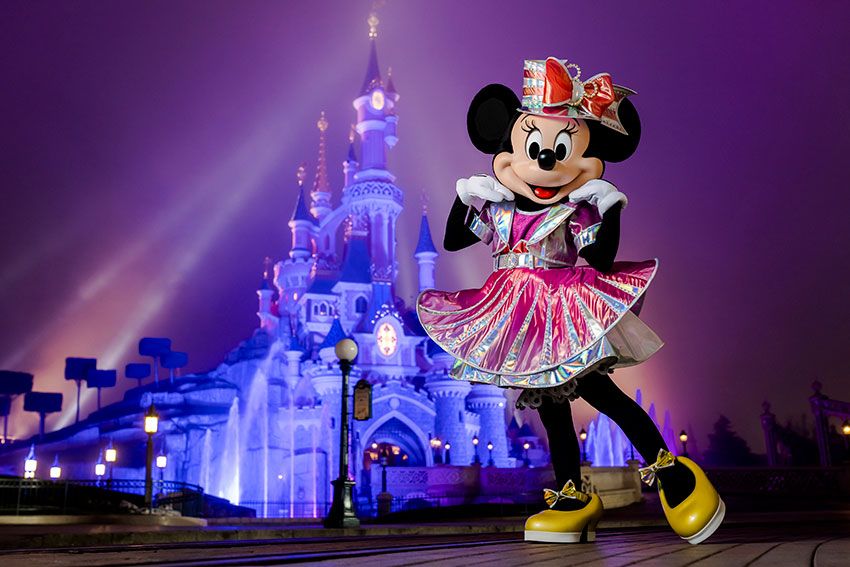 Minnie en Disneyland Paris para las celebraciones del 30 aniversario