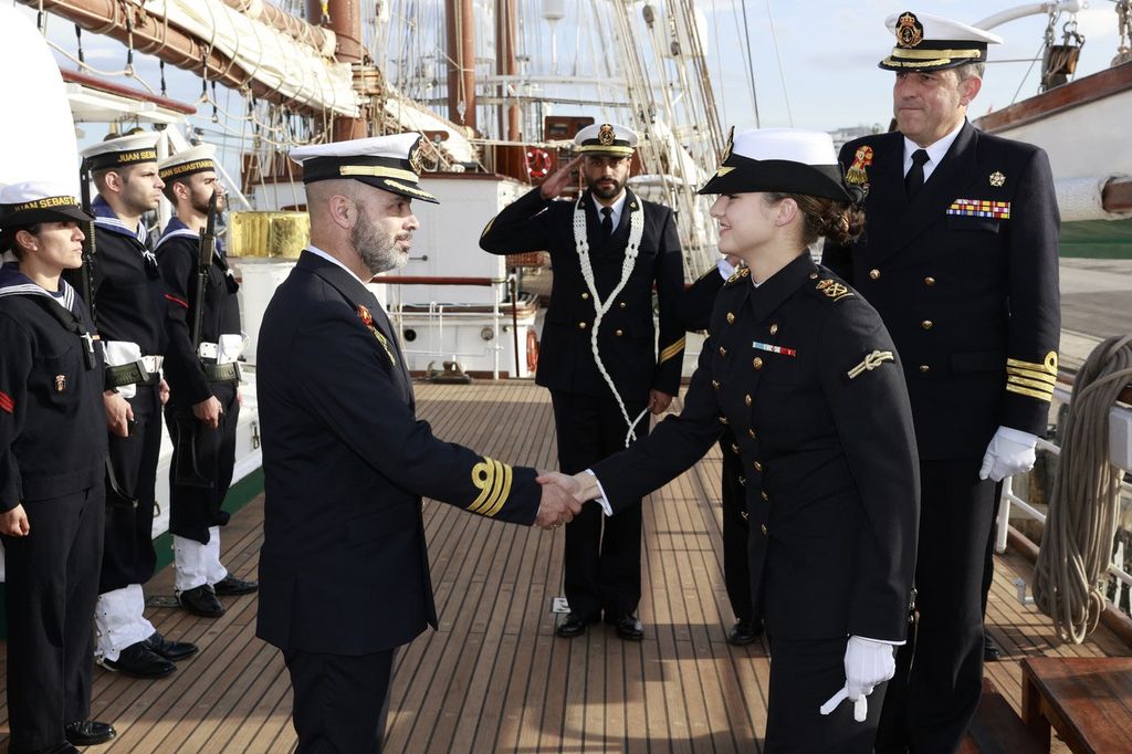 Princesa Leonor en Elcano