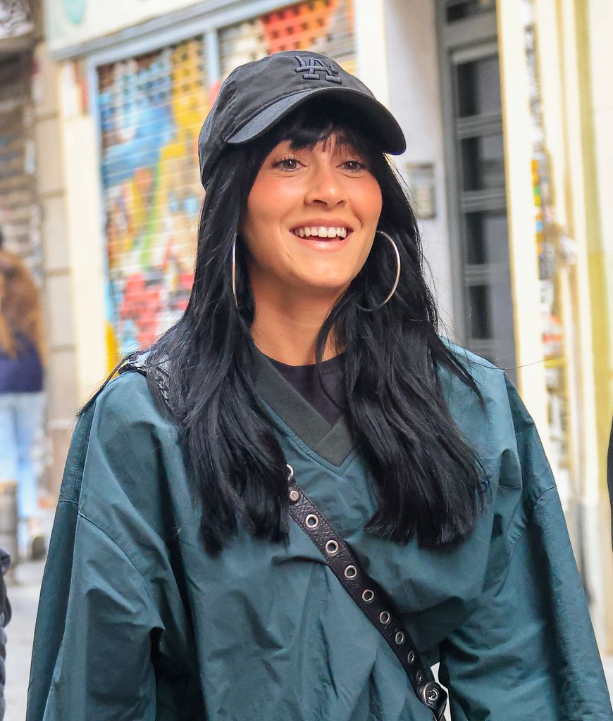 Aitana, este domingo por las calles de Madrid tras quedar con unos amigos