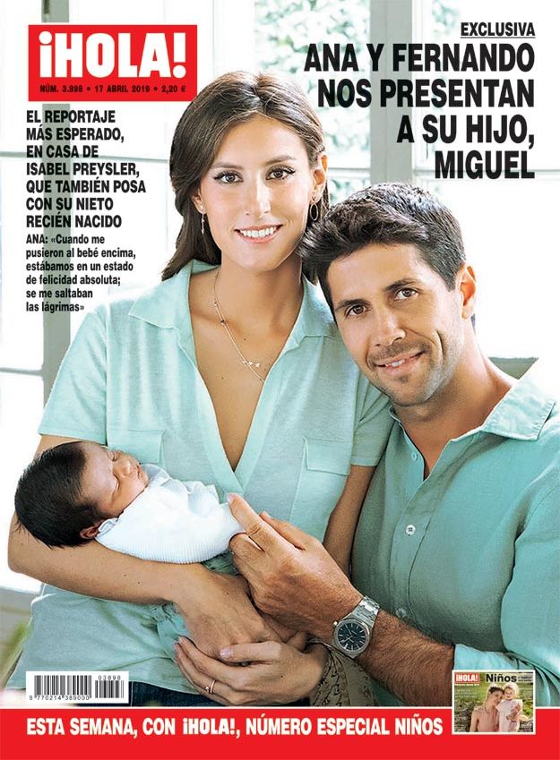 Ana Boyer y Fernando Verdasco en ¡HOLA!