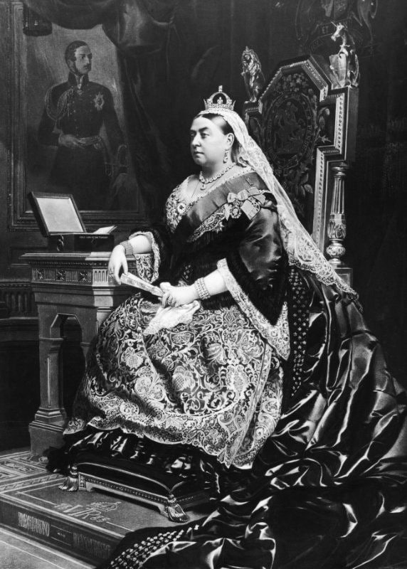 La reina Victoria de Reino Unido