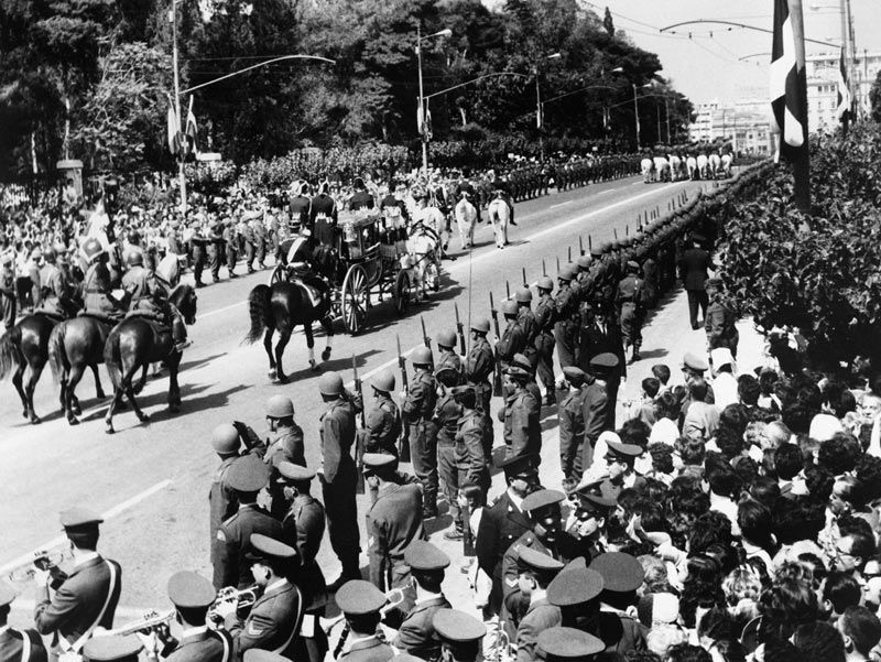 Boda rey Juan Carlos y reina Sofía