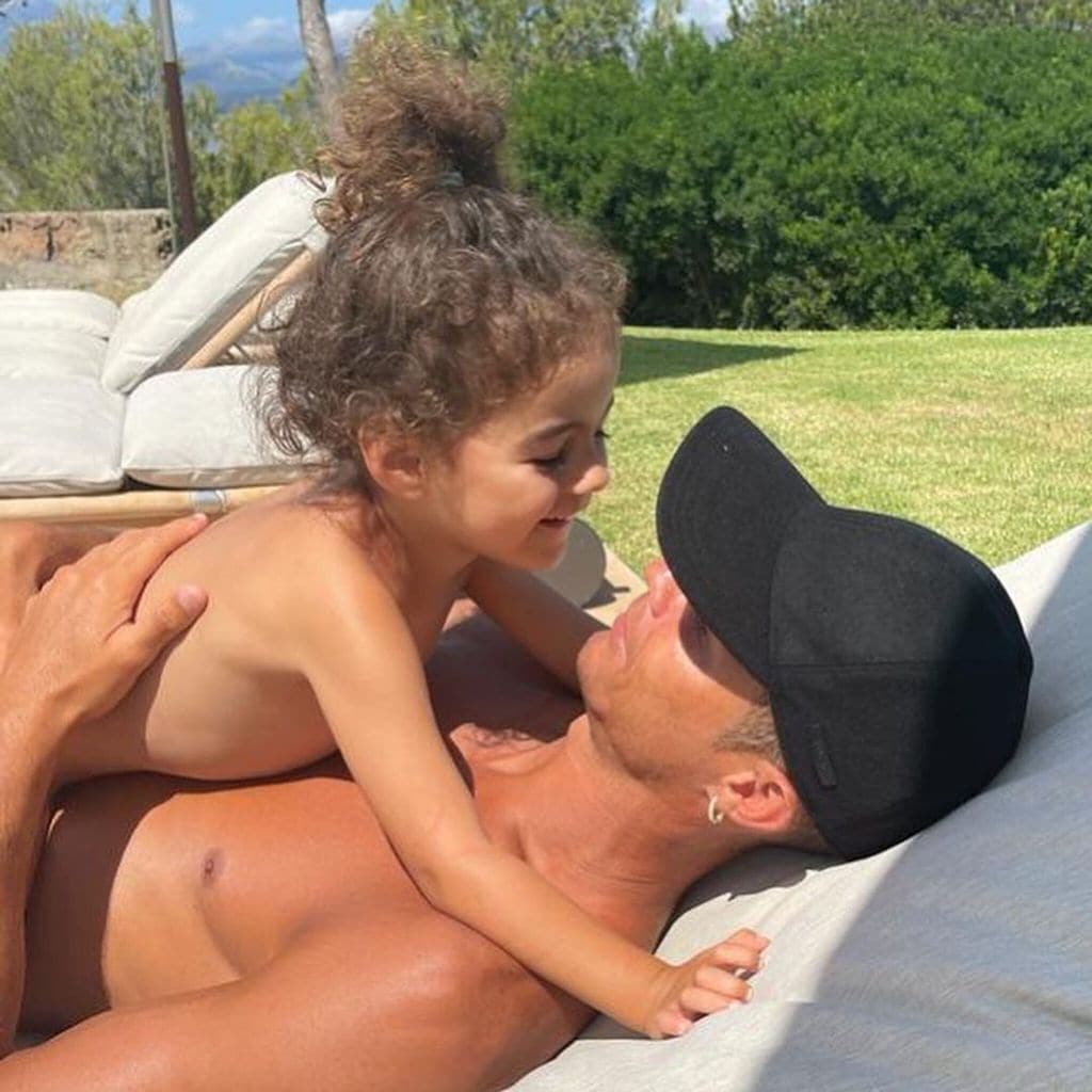 cristiano ronaldo y su hija alana