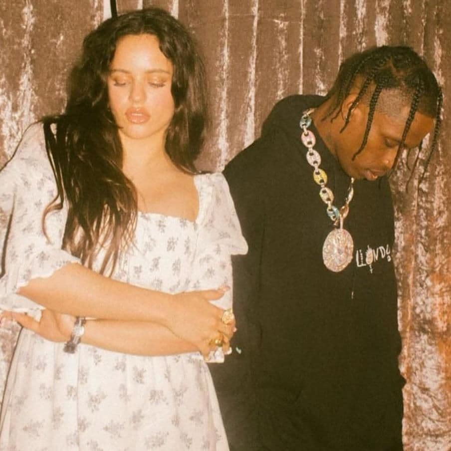 Rosalía y Travis Scott