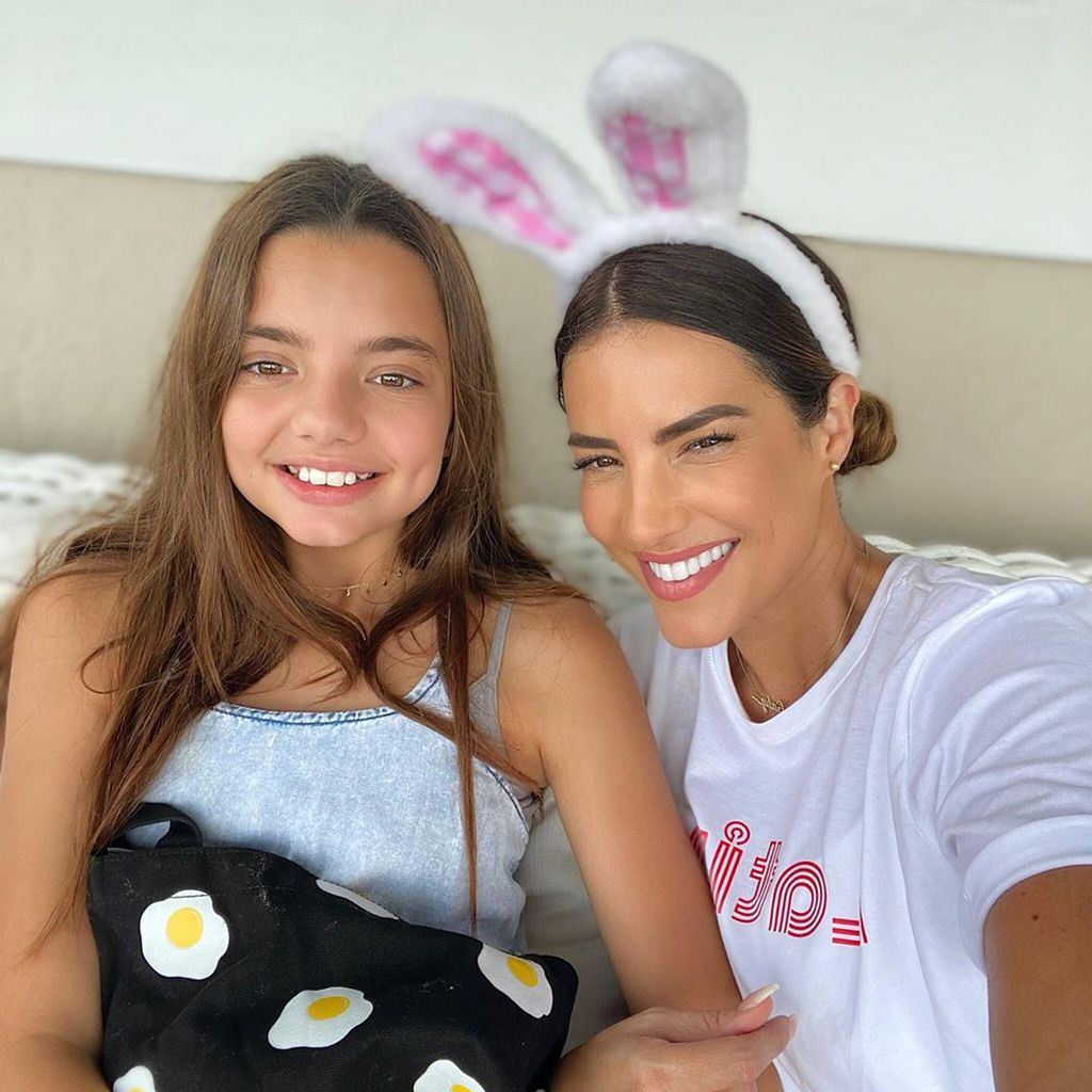 Gaby Espino y su hija Oriana