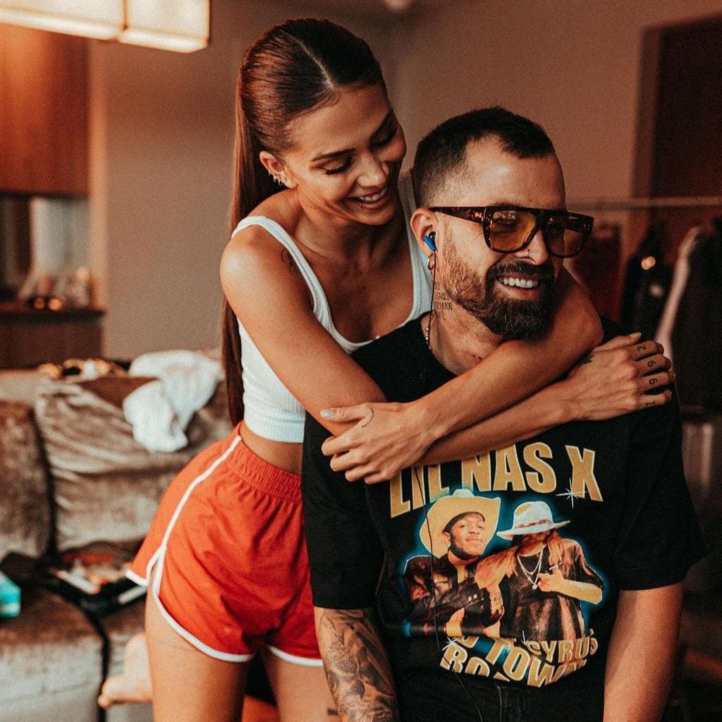 Greeicy y Mike Bahia