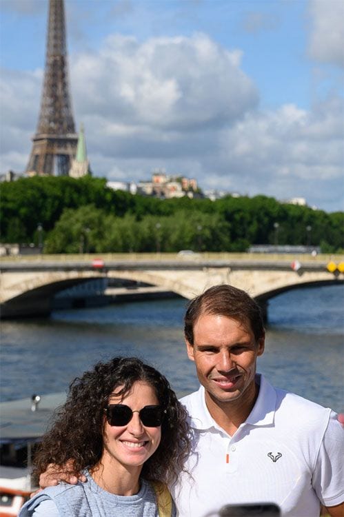 Rafa Nadal y Mery Perelló