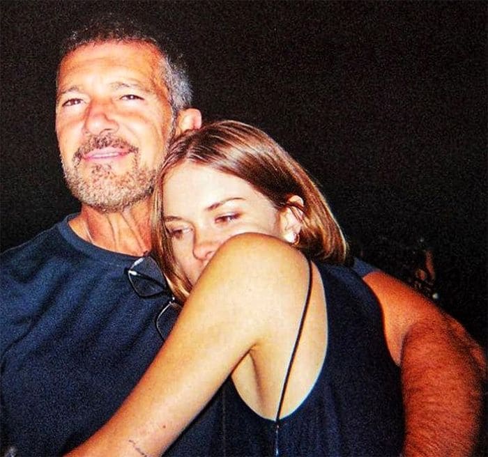 Antonio Banderas y su hija Stella