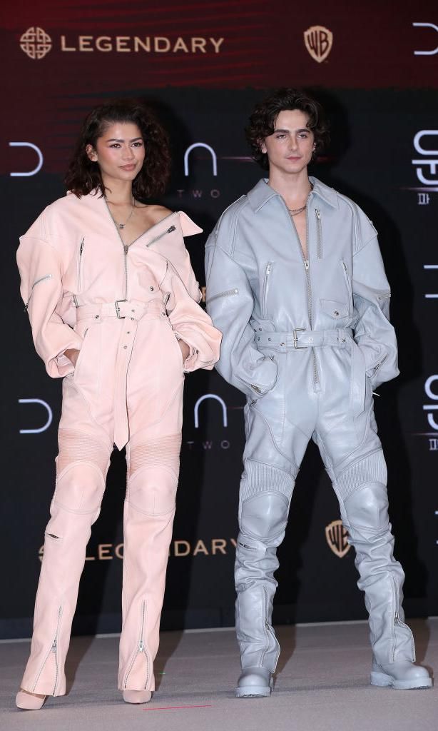 Zendaya y Timothée Chalamet