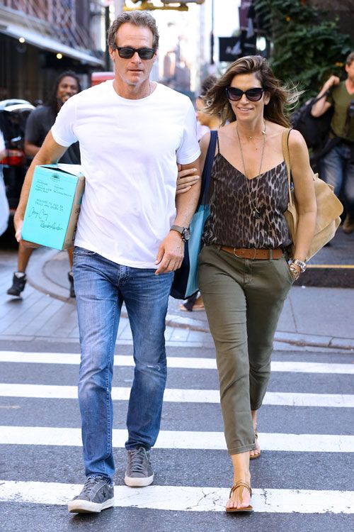 Cindy Crawford y su marido