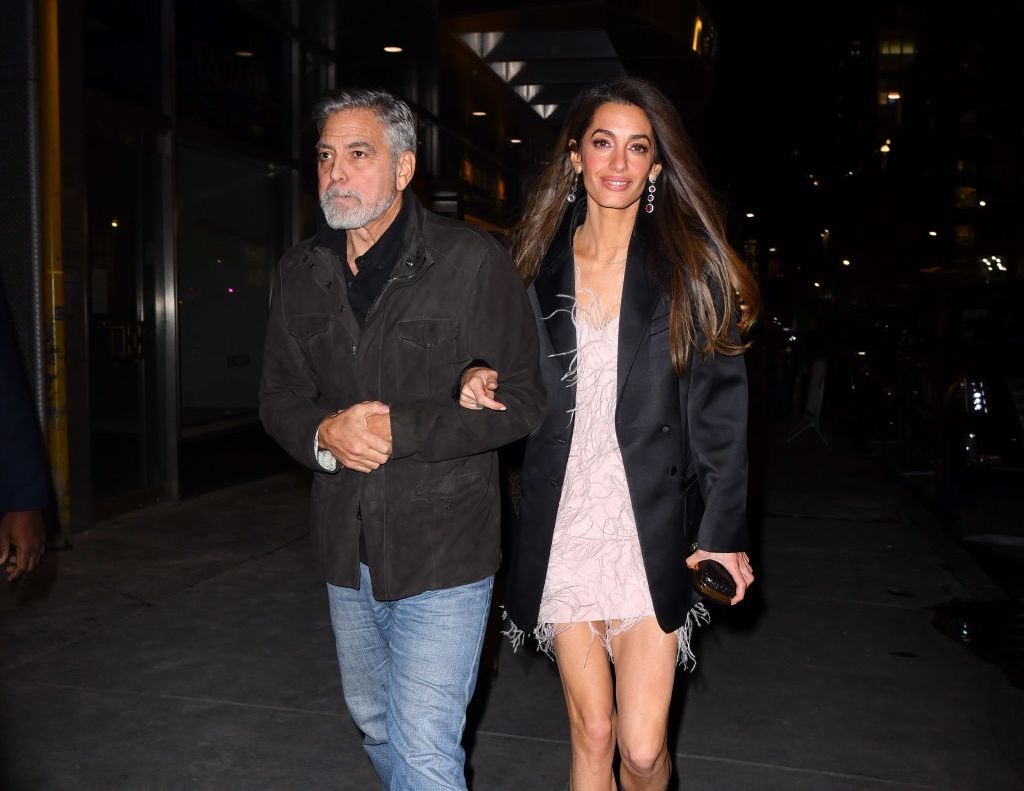 George y Amal Clooney