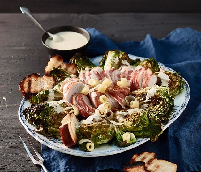 Ensalada Cesar a la parrilla