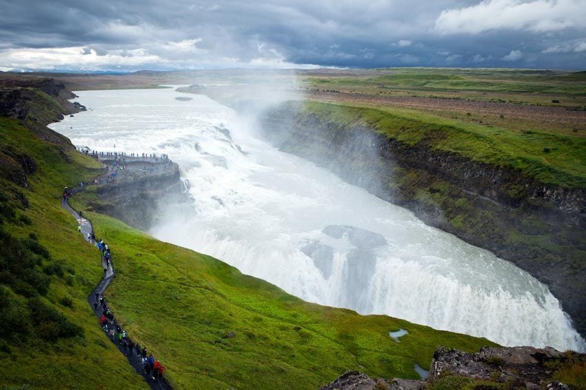 Gullfoss--Thingvellir-islandia