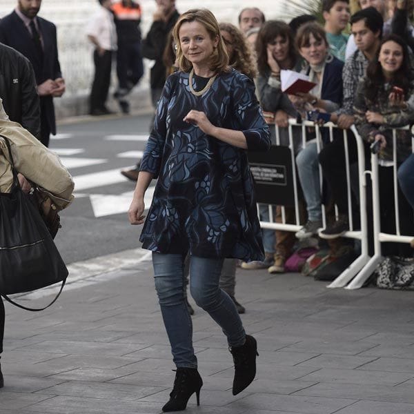 Una de las últimas en aterrizar en San Sebastián ha sido la actriz británica Emily Watson que recibirá el Premio Donostia
