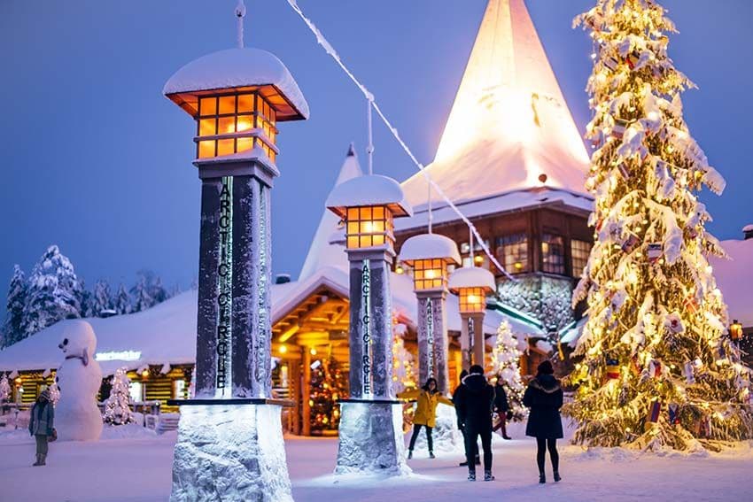 navidad  rovaniemi lapland finland (a