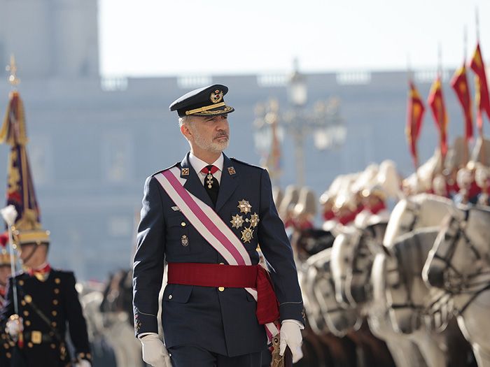 Felipe VI en la Pascua Militar 2023 