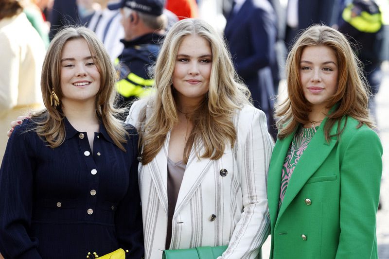 Amalia, Alexia y Ariane de Holanda