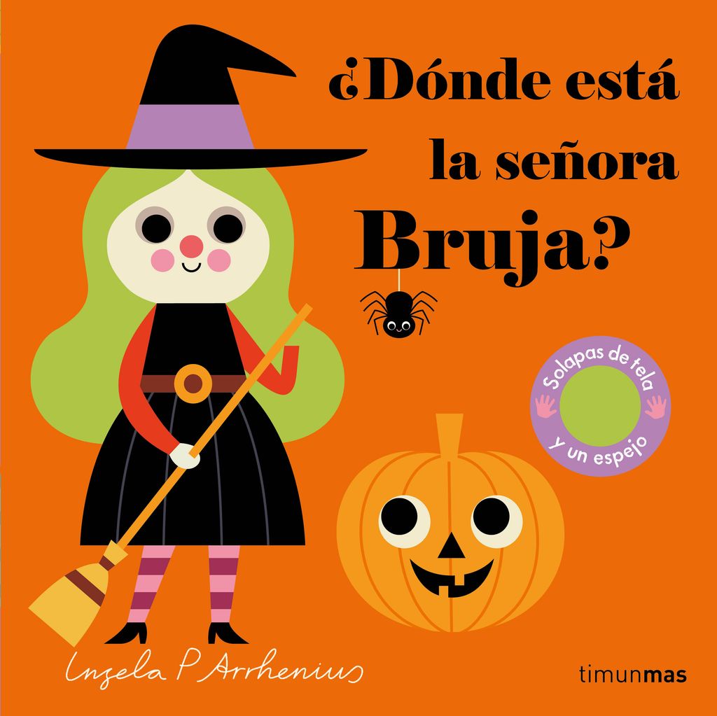 Libro ¿Dónde está la señora Bruja?