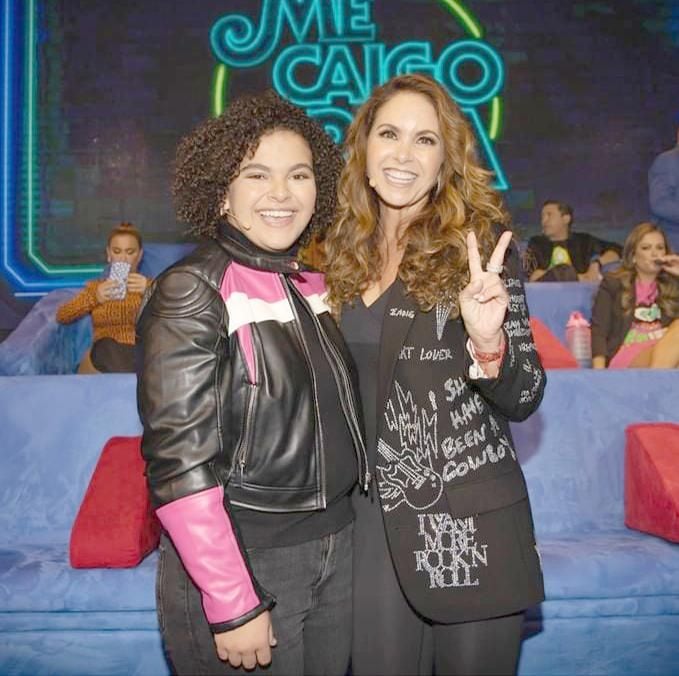 Lucero y su hija Lucerito Mijares