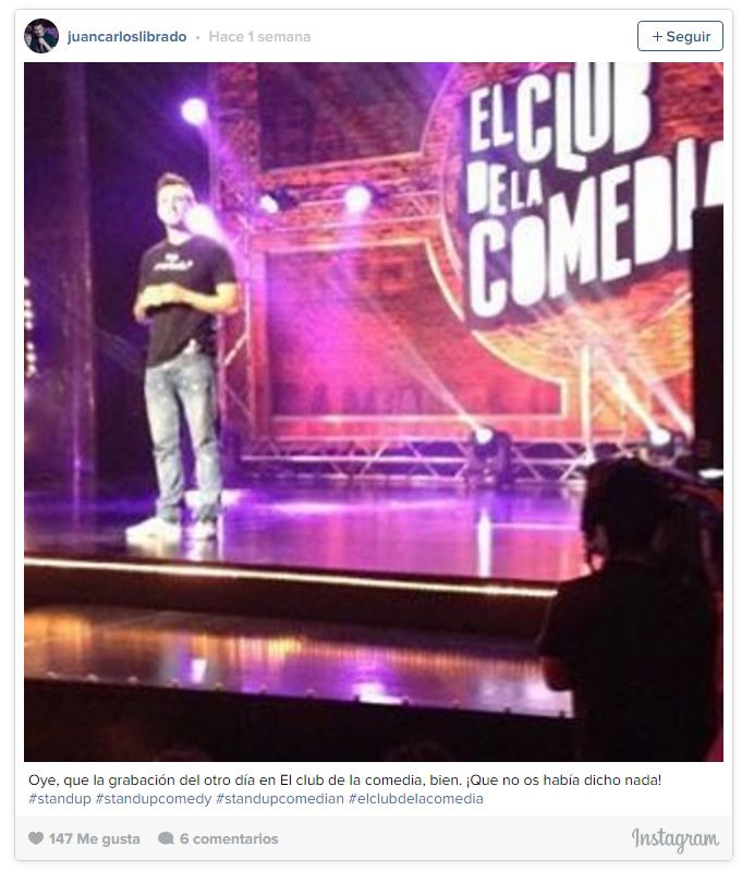 Él quería dedicarse a la interpretación, concretamente a la comedia, y el punto de partida comenzó con su fichaje por Paramount Comedy (ahora Comedy Central). "Mi armadura para el día a día, para el trabajo, es el humor", ha asegurado en alguna ocasión.
