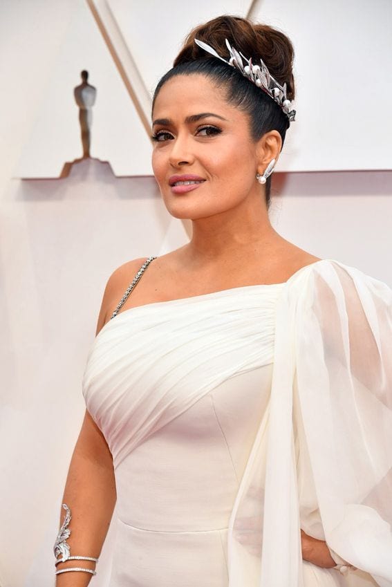 Salma Hayek en los premios Oscar