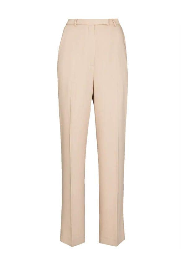 pantalones de traje camel