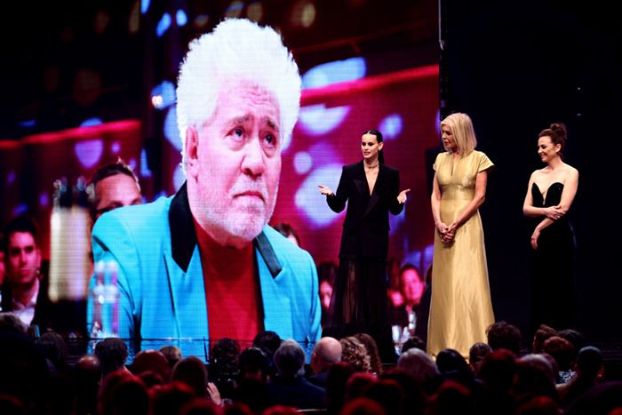 Pedro Almodóvar recoge el Premio Feroz de Honor en homenaje a su trayectoria