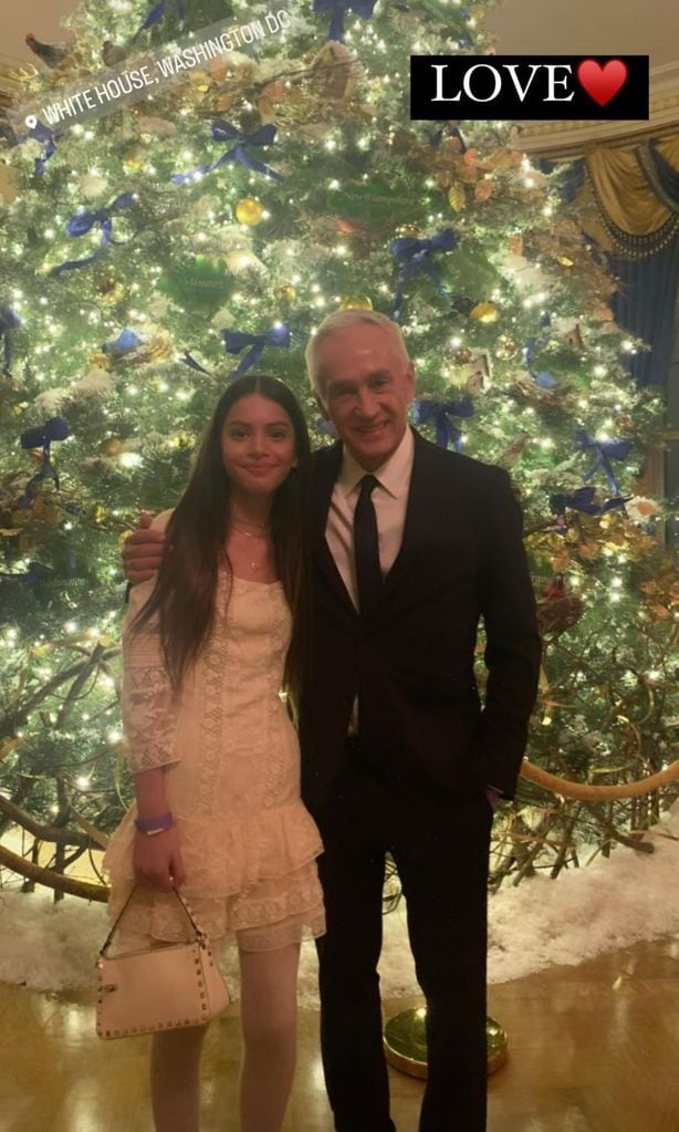 jorge ramos con hija de chiqui delgado