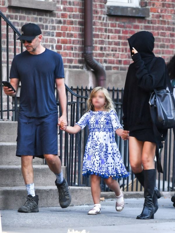 Irina Shayk, Bradley Cooper y su hija Lea