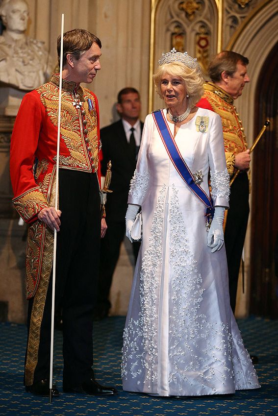 La reina Camilla y el marqués de Cholmondeley
